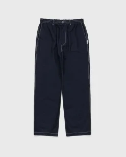 Bukser Med Kontrastsom Navy