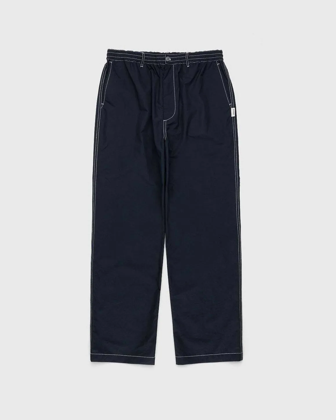 Bukser Med Kontrastsom Navy