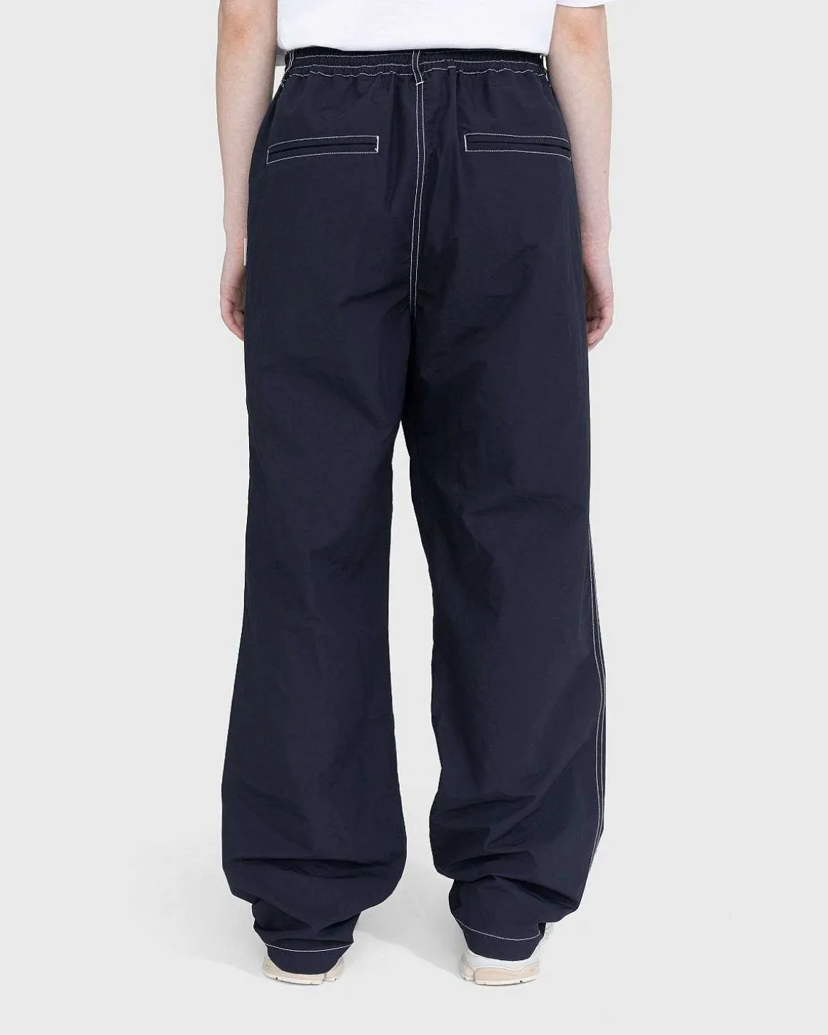 Bukser Med Kontrastsom Navy