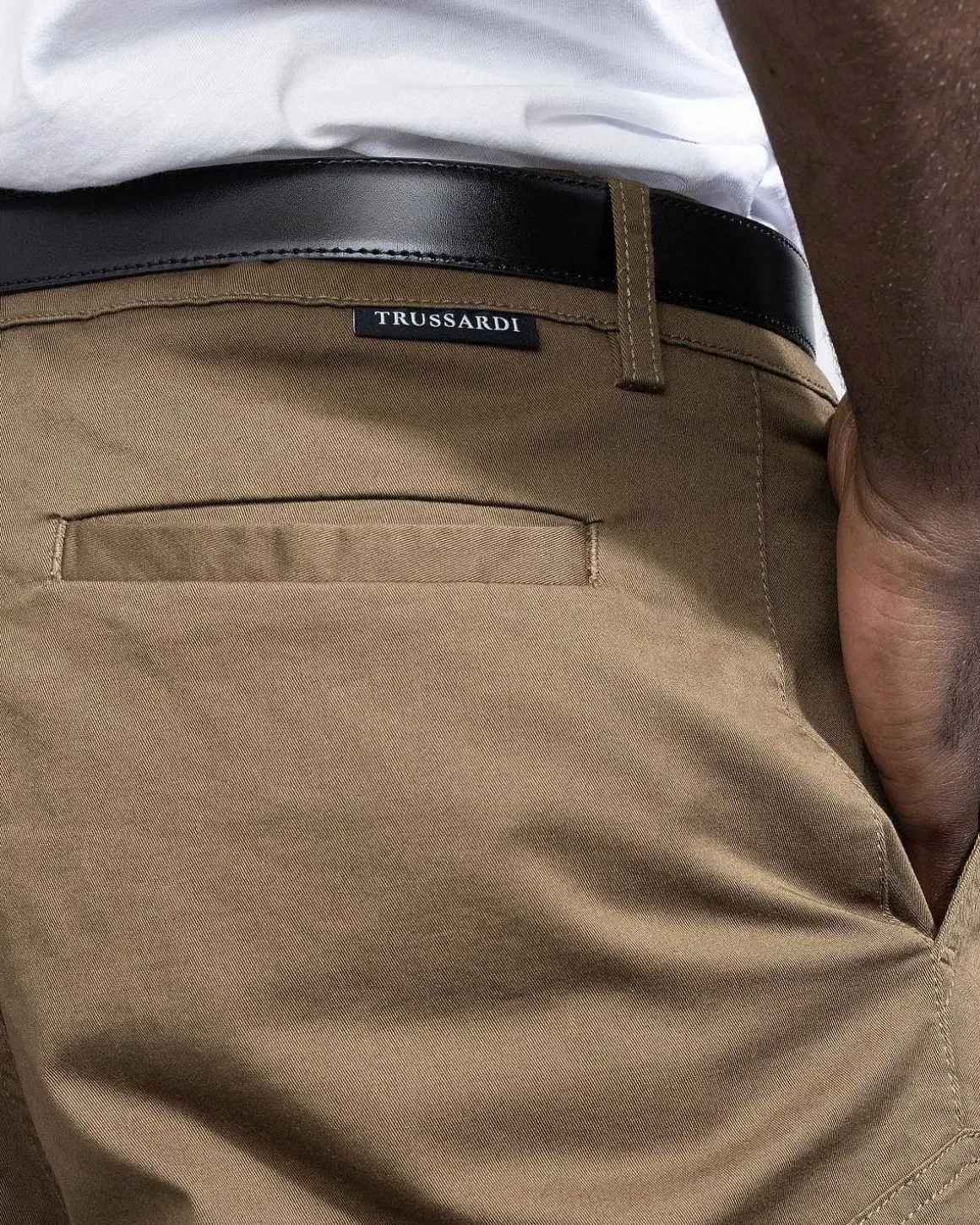 Bukseshorts Gabardine Piece Dyed