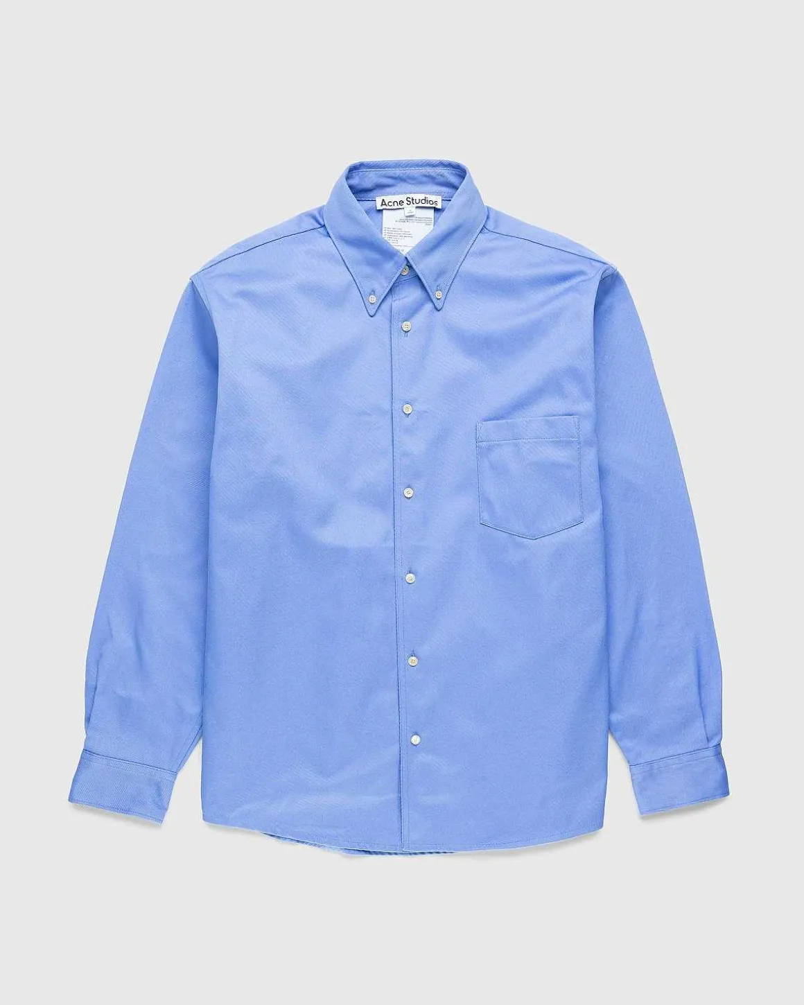Button-Up Overshirt Kornblomst Bla