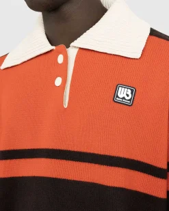Calm Polo Chestnut Brown/Ivory/Ruby Red