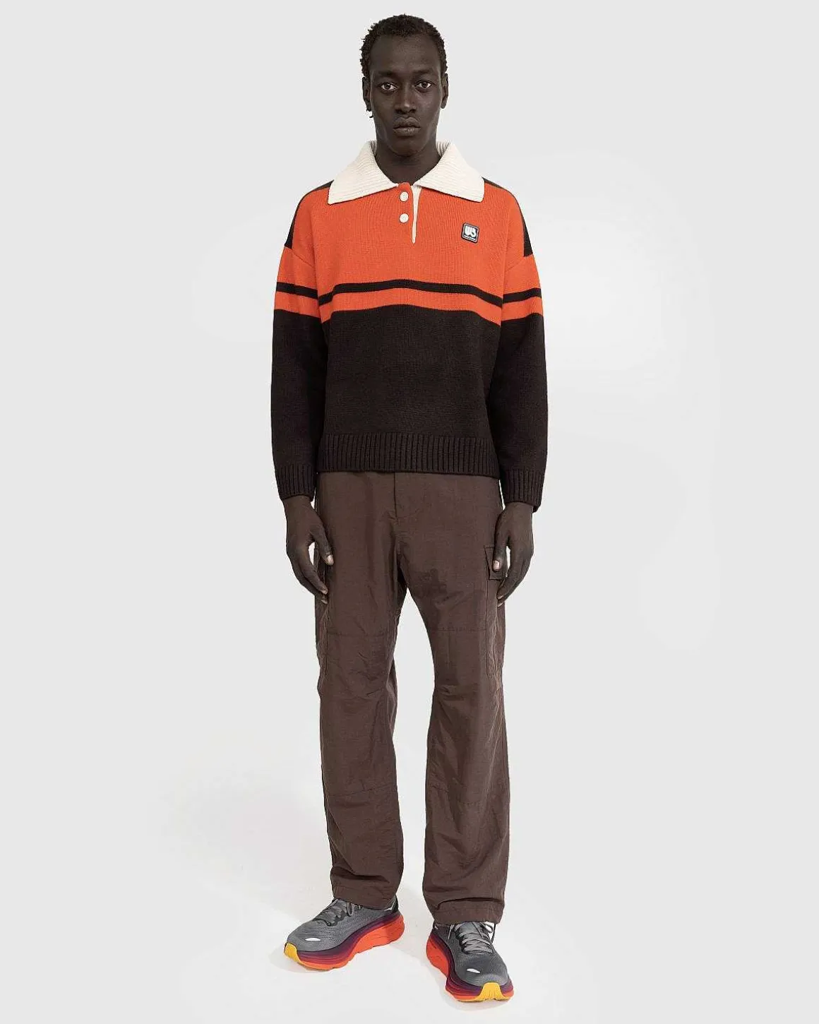 Calm Polo Chestnut Brown/Ivory/Ruby Red