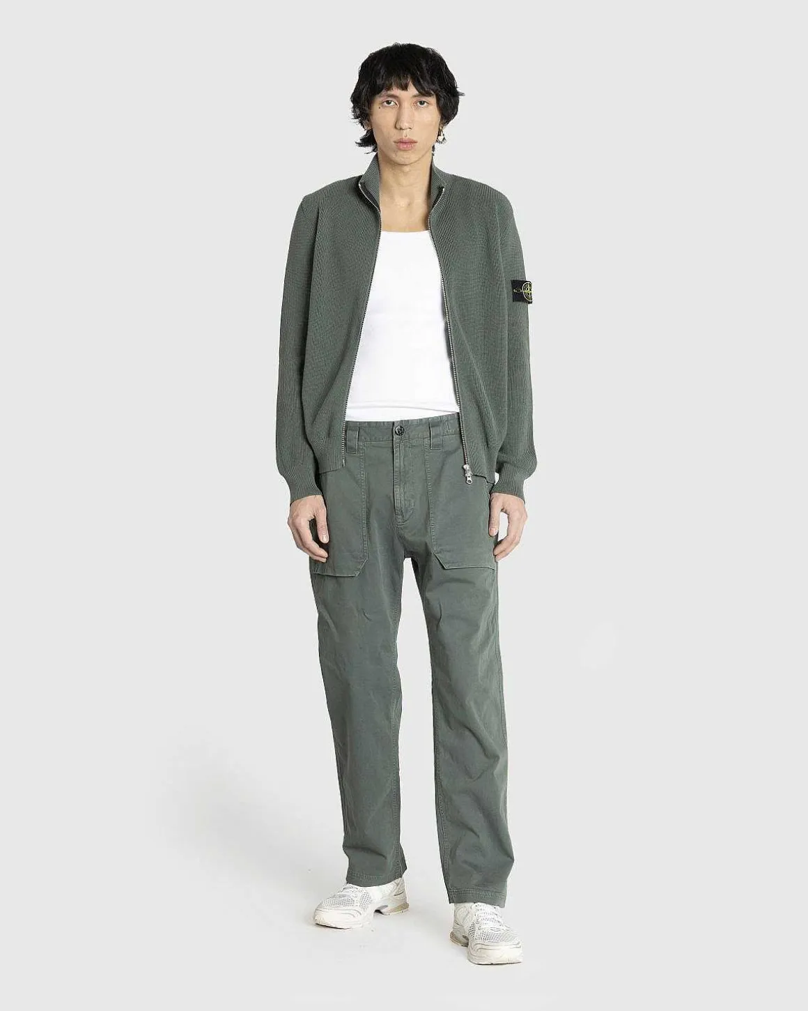 Cardigan Dove Gra Med Lynlas