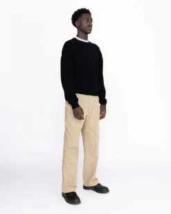 Cashmere Crew Sweater Sort