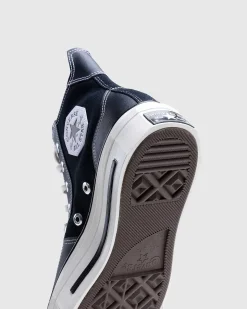 Chuck 70 De Luxe Squared Hi Black/Sort/Egret