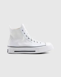 Chuck 70 De Luxe Squared Hi Egret/Sort/Egret