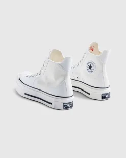 Chuck 70 De Luxe Squared Hi Egret/Sort/Egret