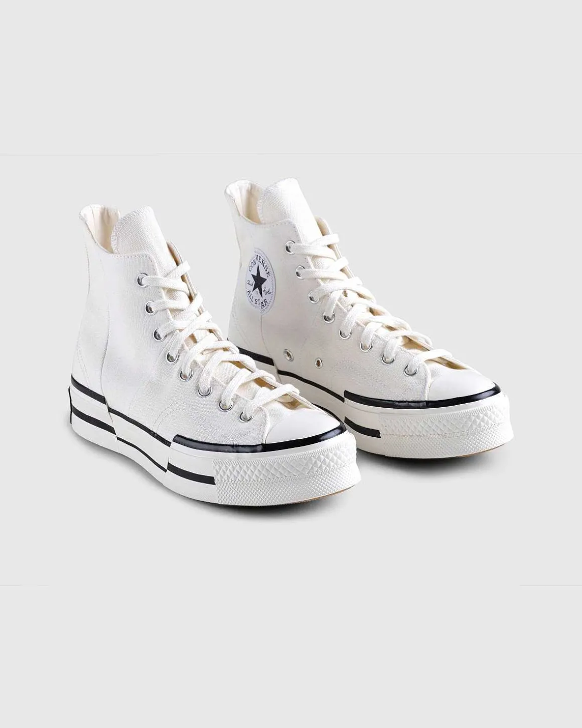 Chuck 70 Plus Laerredshejren/Sort/Hejren