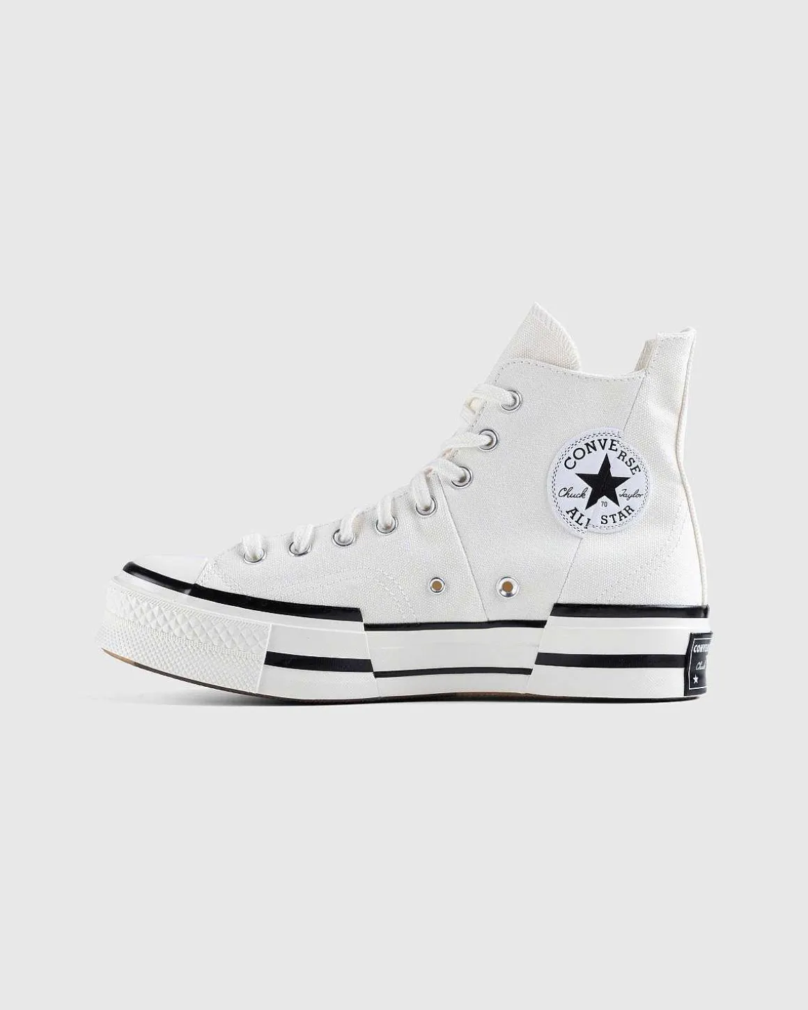 Chuck 70 Plus Laerredshejren/Sort/Hejren