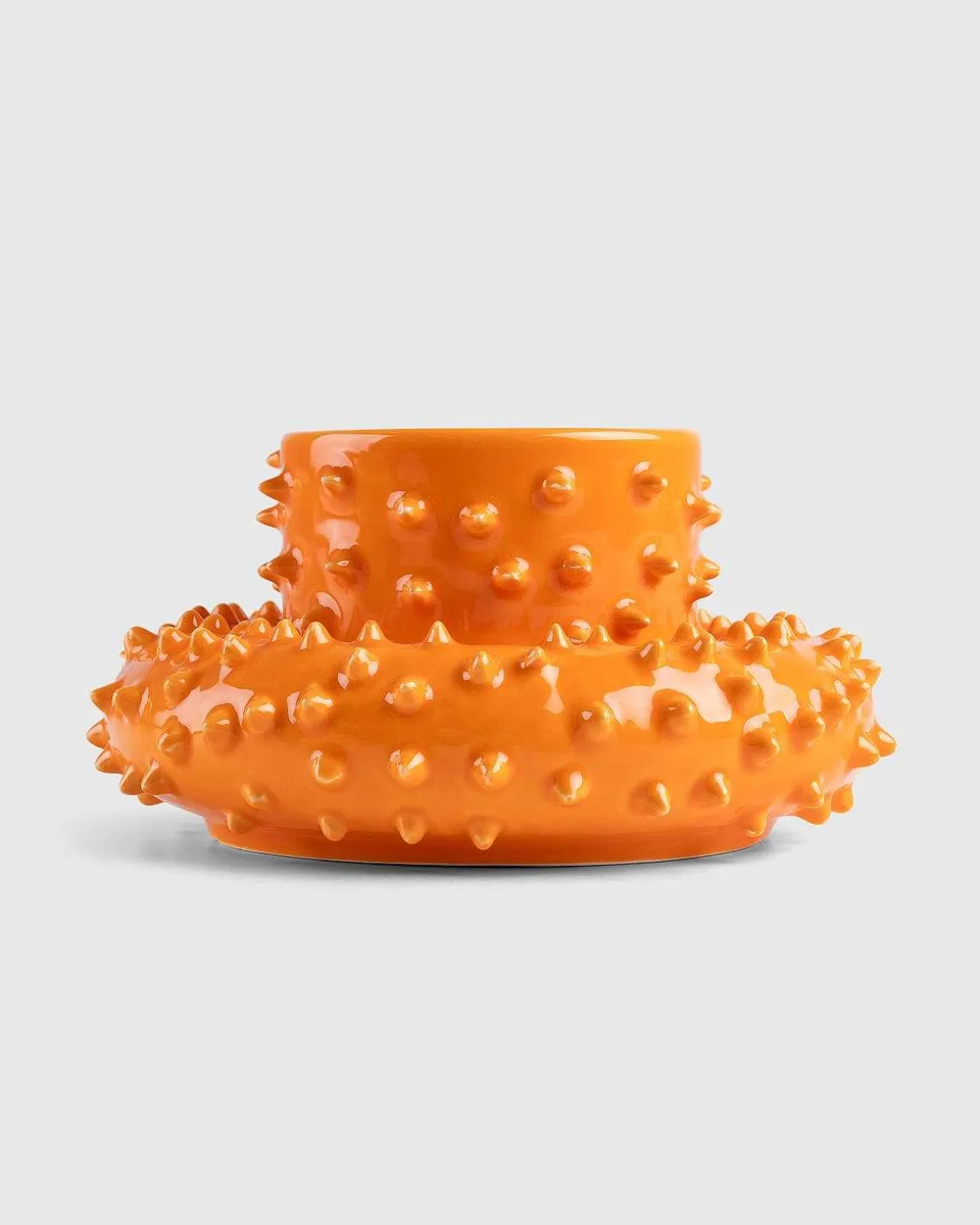 Chunky Cup Spiky Orange