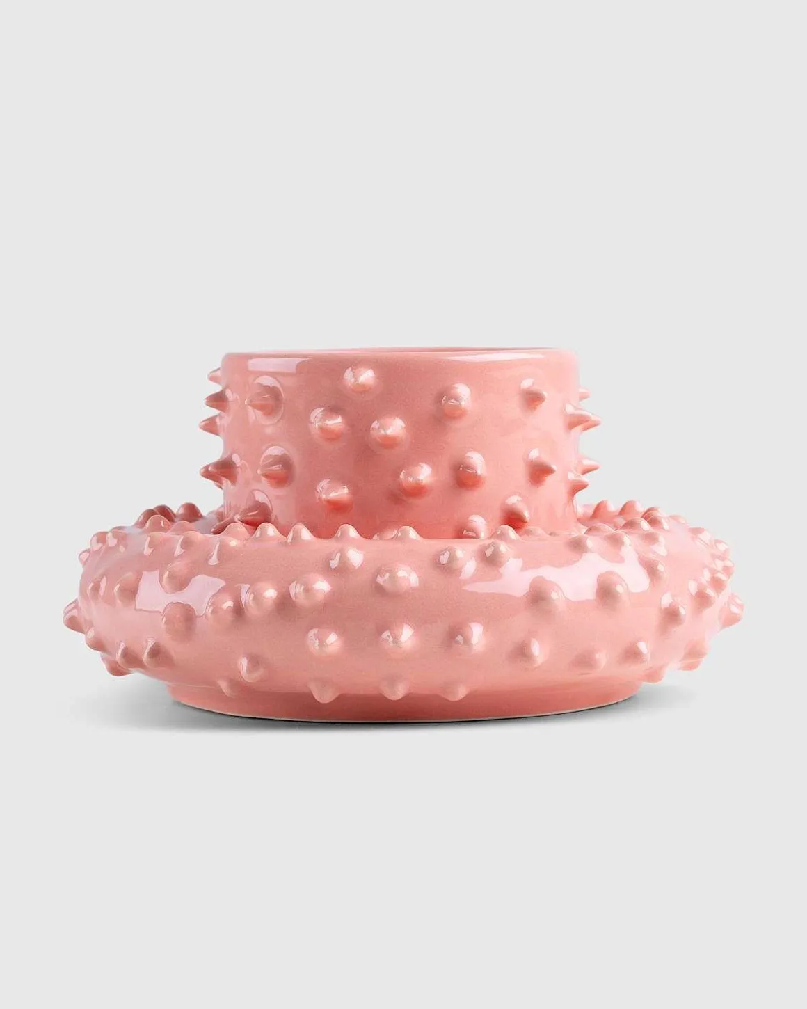 Chunky Cup Spiky Pink