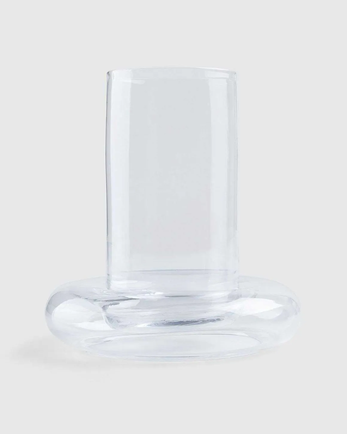 Chunky Glasvase Gennemsigtig