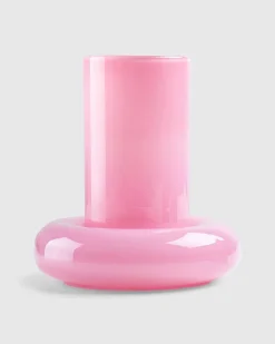 Chunky Glasvase Pink