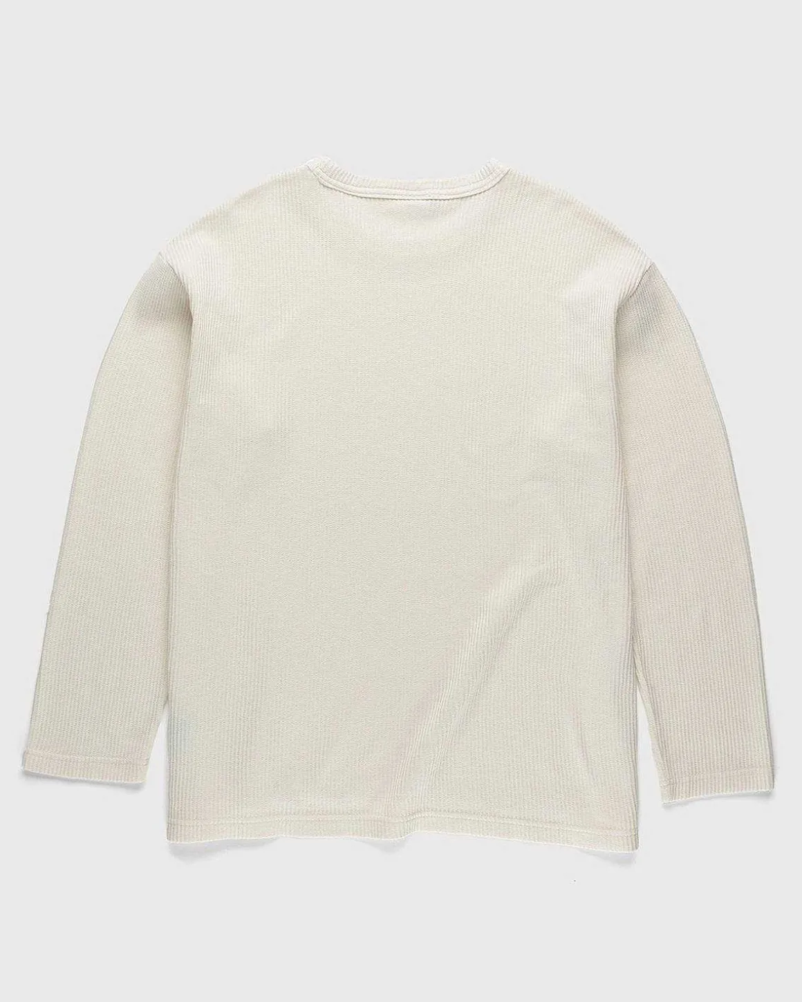 Classics Natural Dye Waffle Crew Sweatshirt Non Dyed