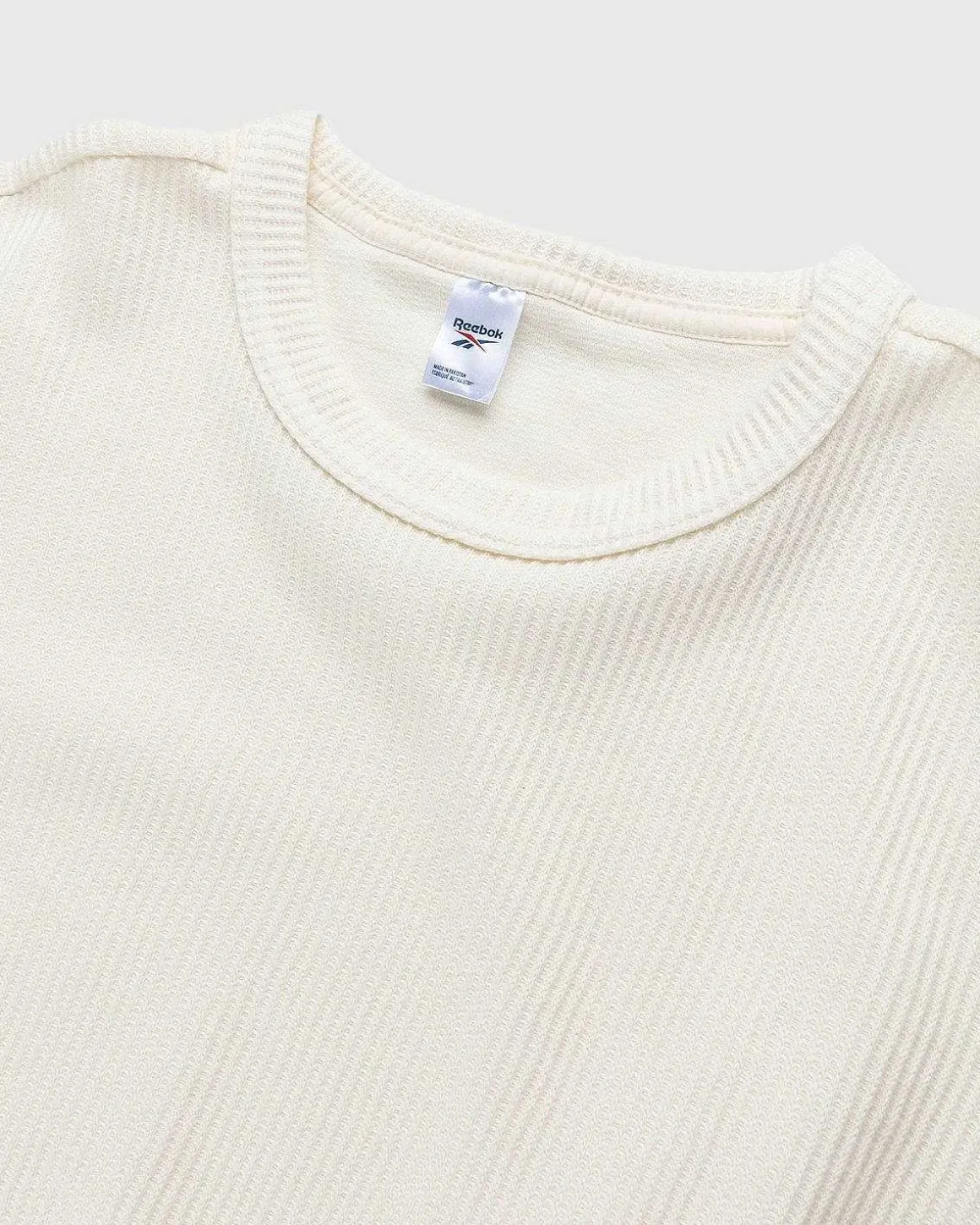 Classics Natural Dye Waffle Crew Sweatshirt Non Dyed