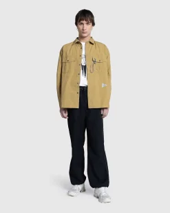 Cordura Skrivemaskine Ls Skjorte Beige