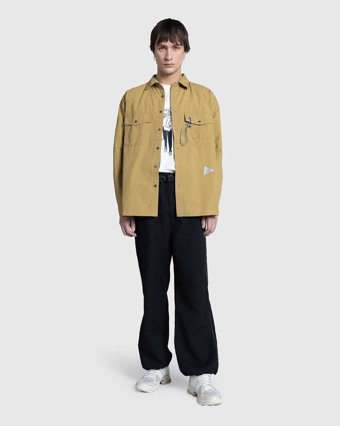 Cordura Skrivemaskine Ls Skjorte Beige