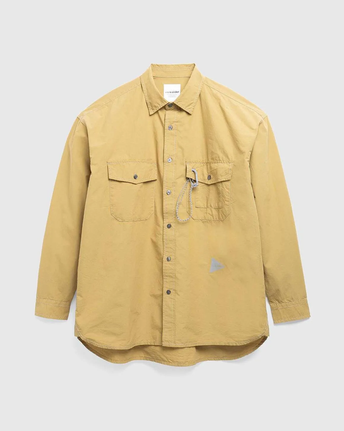 Cordura Skrivemaskine Ls Skjorte Beige