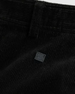 Corduroy Cargo Bukser Sort