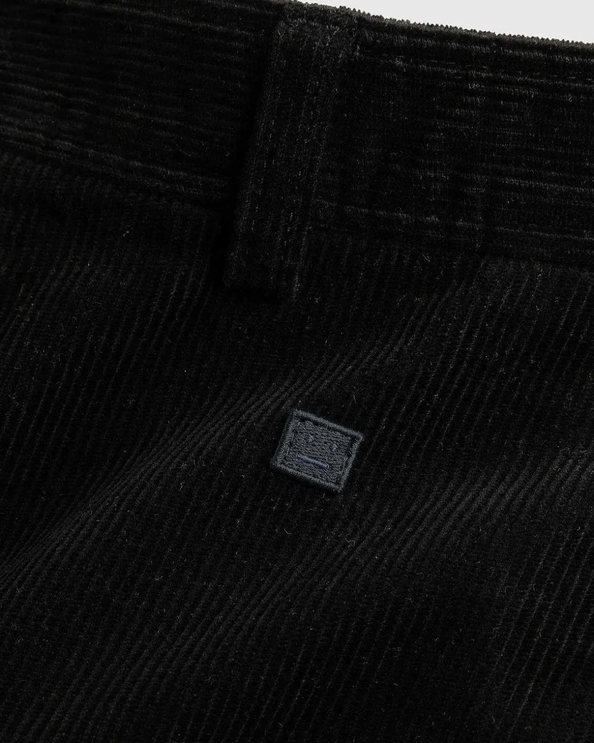 Corduroy Cargo Bukser Sort