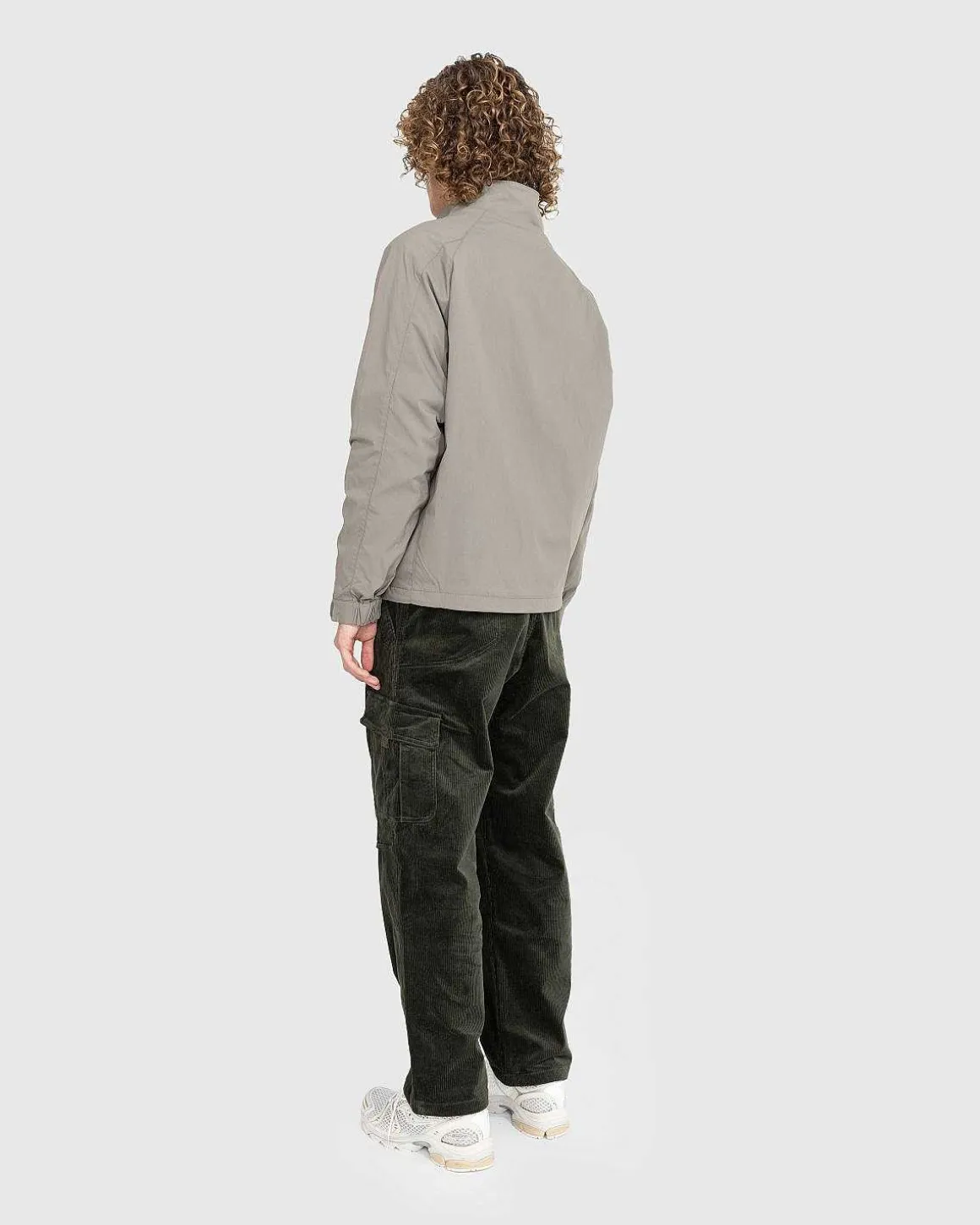 Corduroy Loose Cargo Pant Morkegron