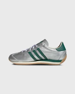 Country Og Solv Metallic/Collegiate Green/Core White