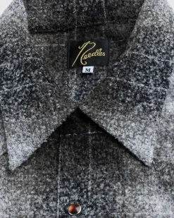 Cowboy One-Up Skjorte - W/N/Pe Ombre Plaid
