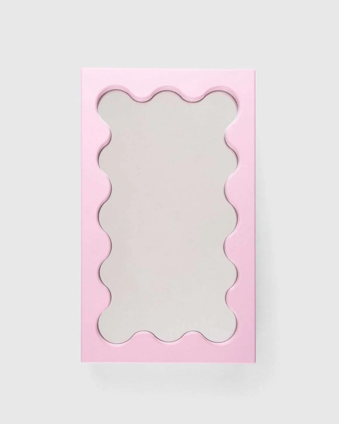 Curvy Mirror Micro Pink