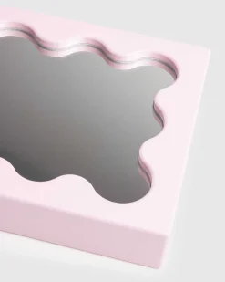 Curvy Mirror Micro Pink