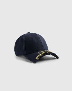 Cut Peak Cap Navy