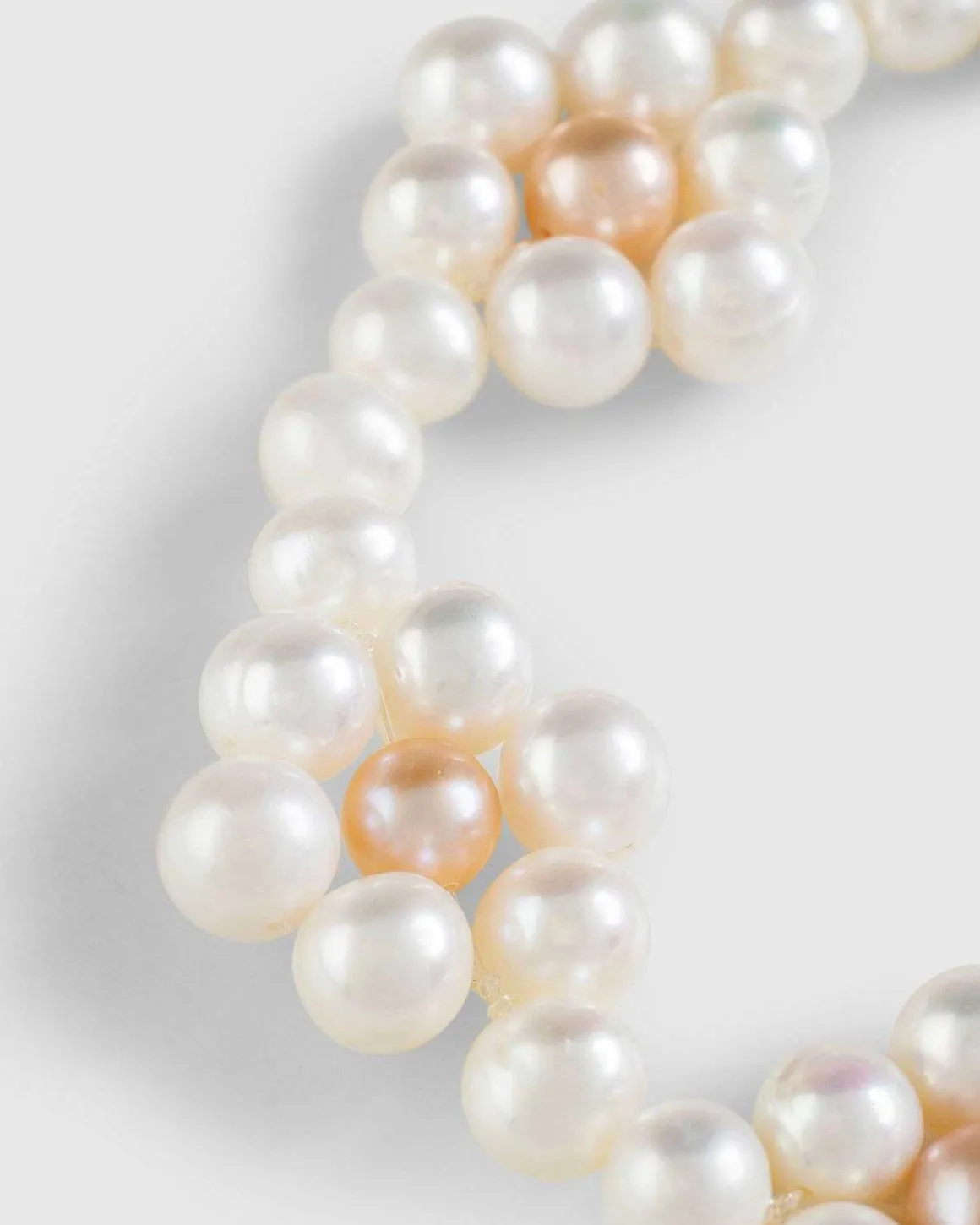 Daisy Pearl Armband Hvid