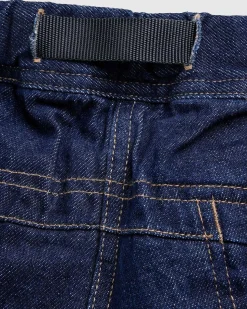 Denim Loose Cargo Pant Mork Indigo