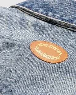 Denim Polstret Jakke Bla