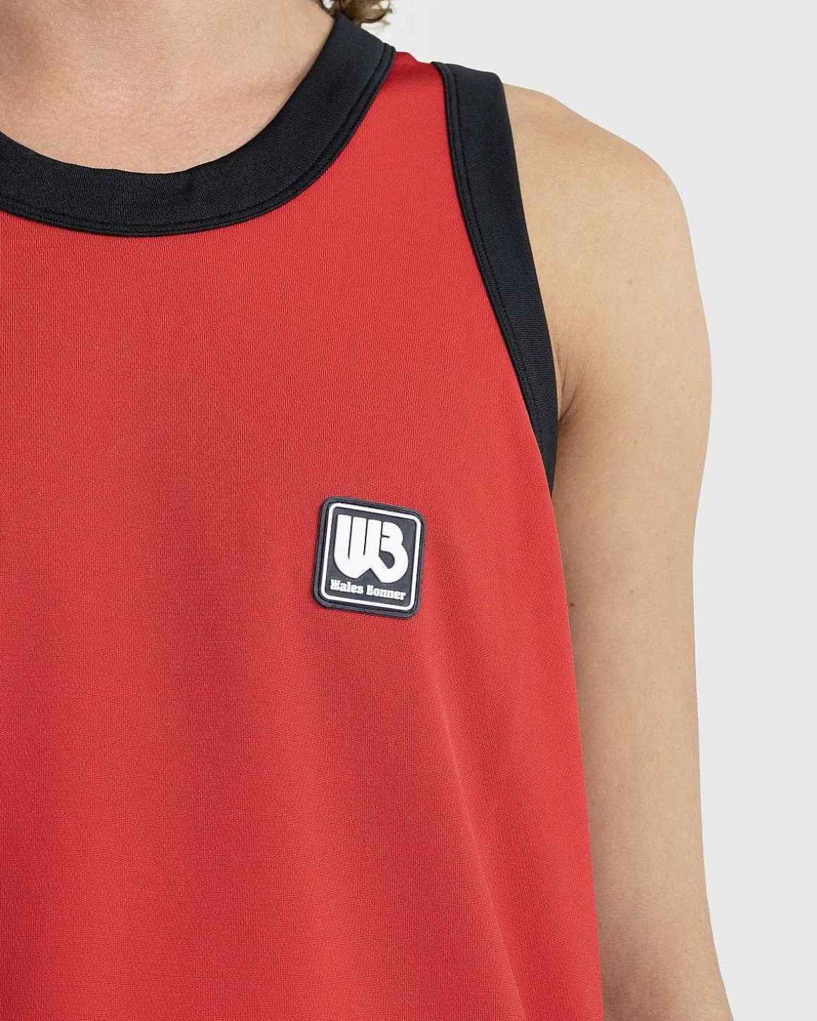 Diop Tank Top Rod/Sort