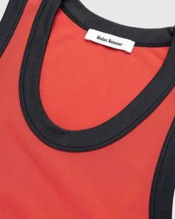 Diop Tank Top Rod/Sort
