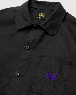 Dn Coverall Ryg Sateen Sort