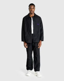 Dn Coverall Ryg Sateen Sort