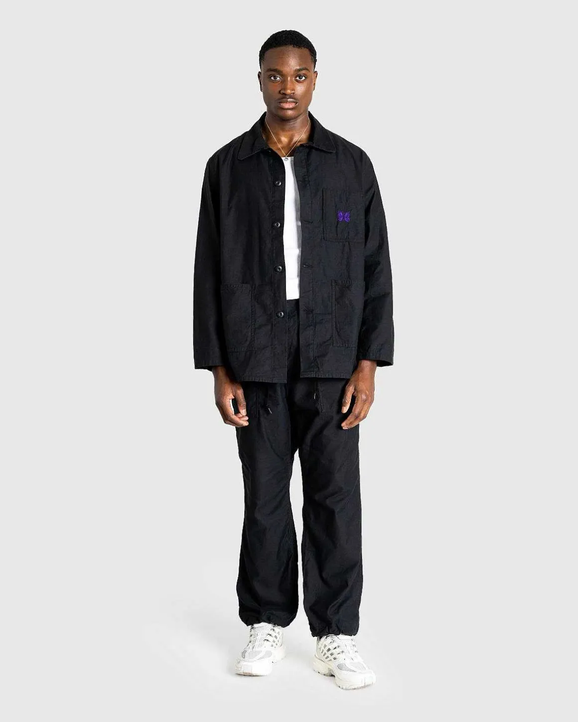 Dn Coverall Ryg Sateen Sort