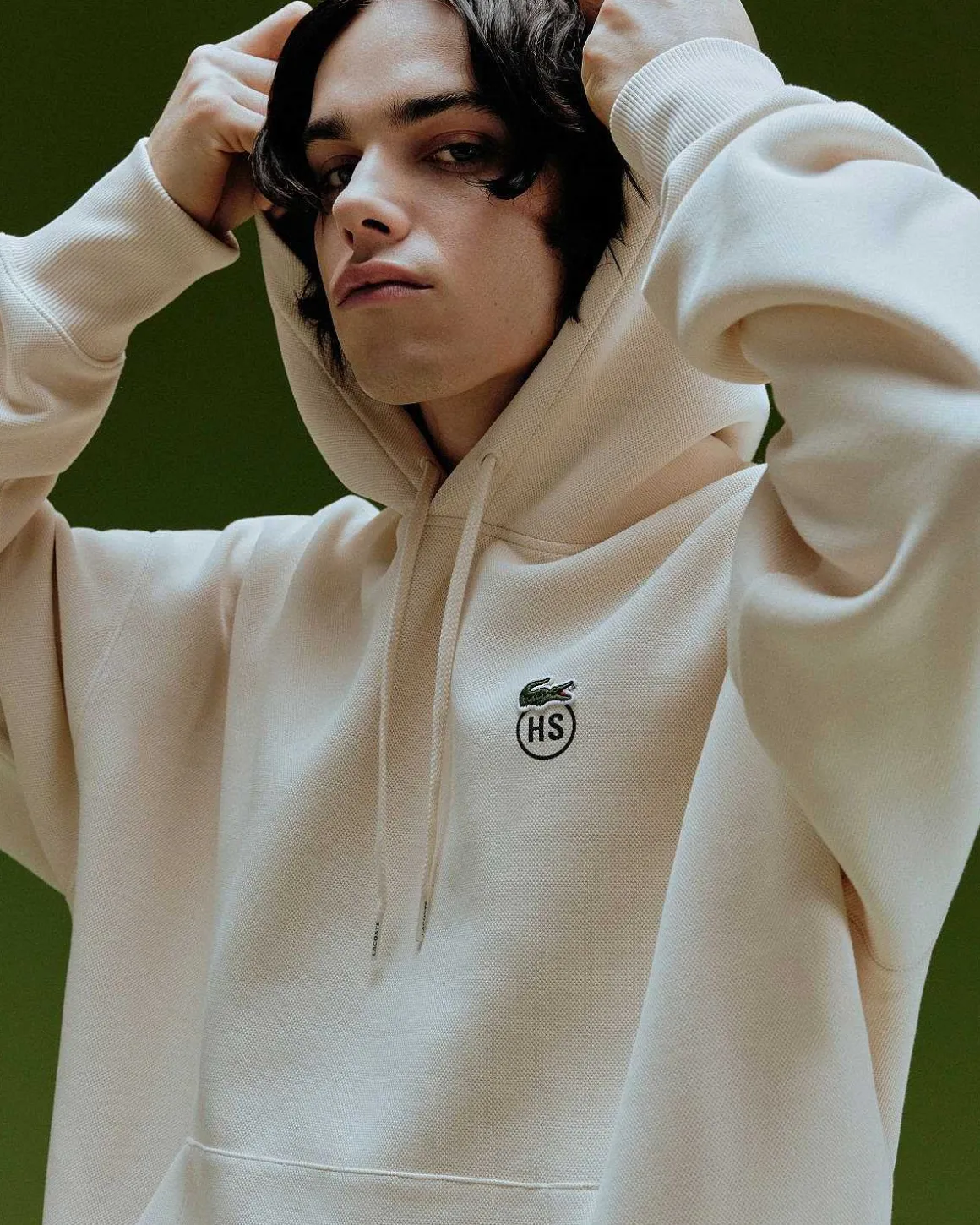 Double-Faced Pique Hoodie Aeggeskal