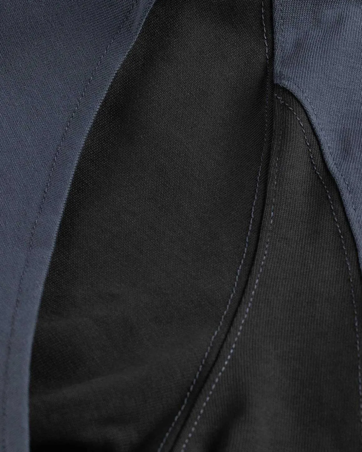Dual Sleeve T-Shirt Muted Blue