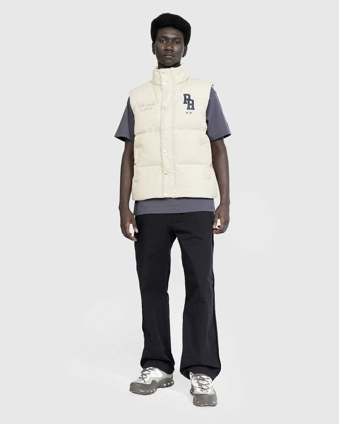 Dunpuffervest Houndstooth