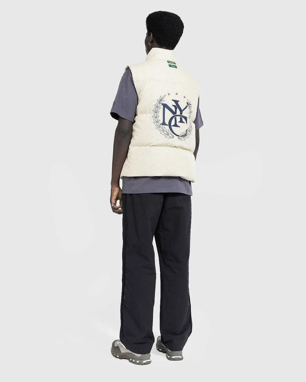 Dunpuffervest Houndstooth