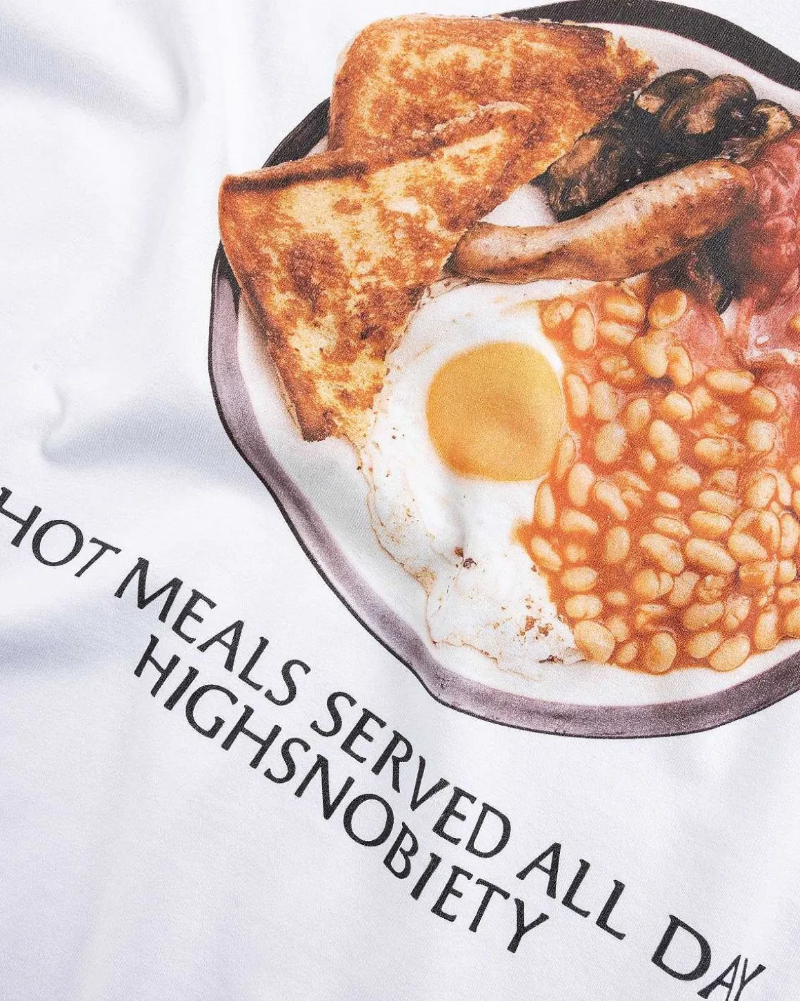 English Breakfast T-Shirt Hvid