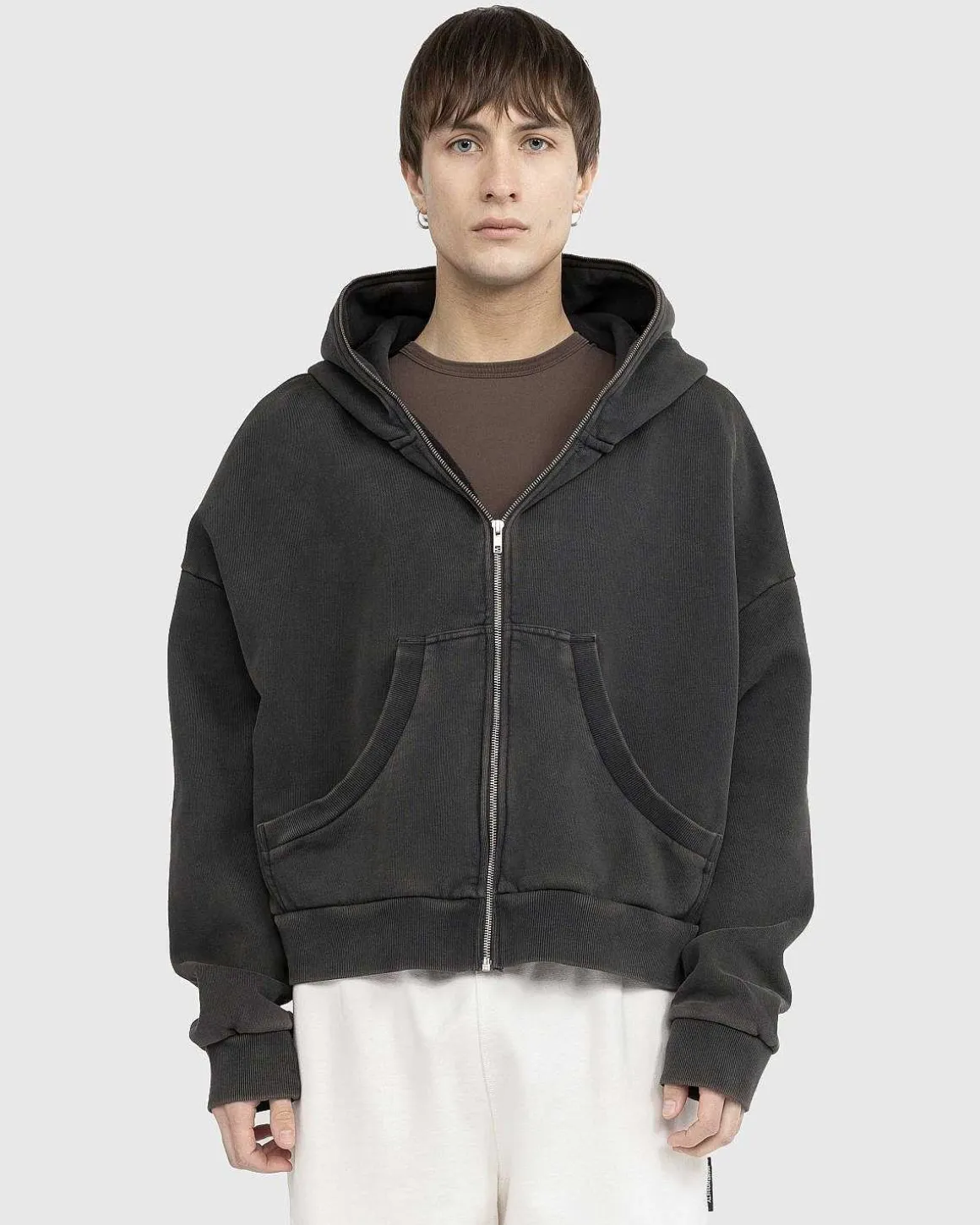 Eternal Zip Washed Black