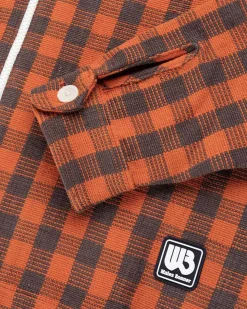 Etudes Jakke Bomuld Ternet Orange/Brun