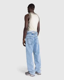 Evergreen Asymmetrisk Talje Jeans Evergreen Ice Blue