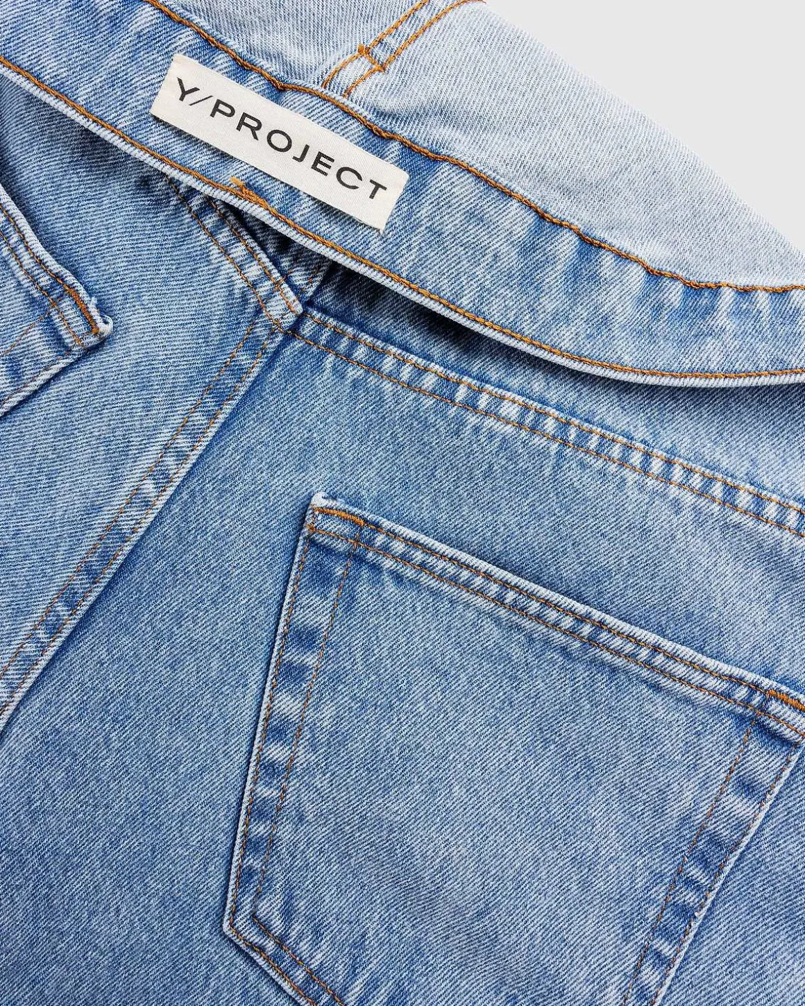 Evergreen Asymmetrisk Talje Jeans Evergreen Ice Blue