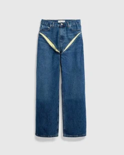 Evergreen Cut-Out Jeans Evergreen Vintage Blue