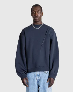 Evergreen Pinched Logo Sweatshirt Evergreen Vintage Black